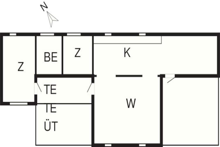 5 Person Holiday Home In R M Vesterhede Exterior foto