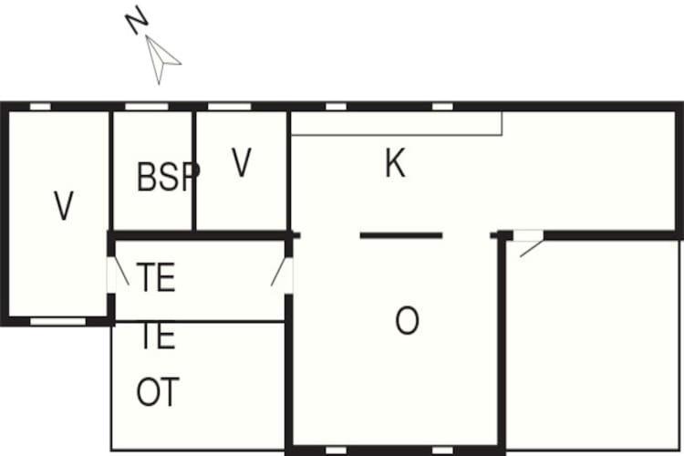 5 Person Holiday Home In R M Vesterhede Exterior foto